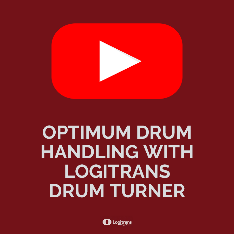 Optimum drum handling with Logitrans Drum Turner