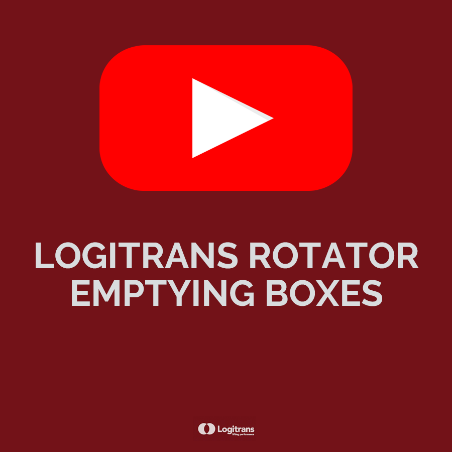 Logitrans Rotator emptying boxes